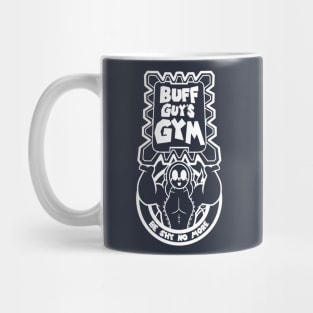 Buff guy Gym White V1 Mug